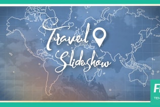 Map Travel Slideshow