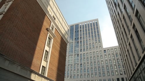 The Building Of The Business Center