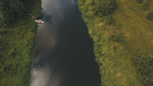 Flying Over The River