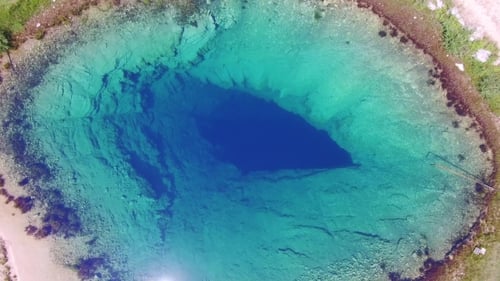 Cetina Water Source Spring In Croatia