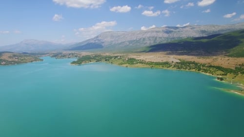 Aerial View Of Perucko Lake