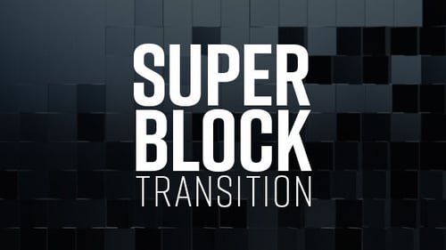 Animated 3D Block Transition