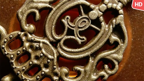Decorated Old Key 0718