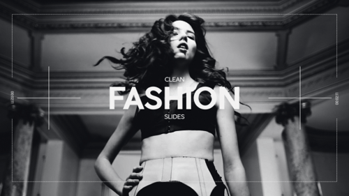 Slides de moda limpia