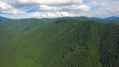 Flying Over The Mountains