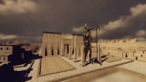 Anubis Ägyptischer Gott - 1