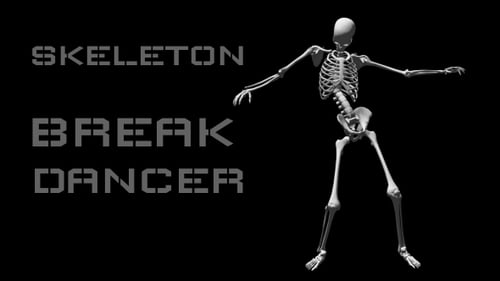 Skeleton Break Dance