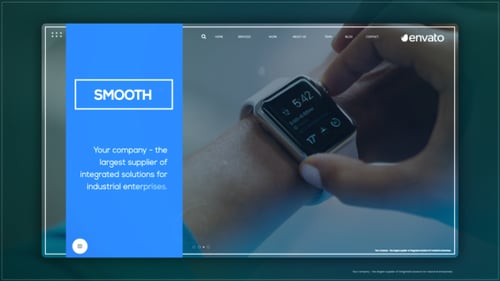 Modern Clean Promo with Dynamic Sliding Text Panels
