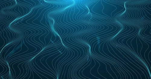 DATA neural network Ai technology cloud computing bits internet 5g blue background information