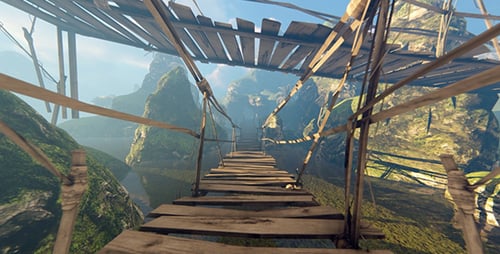 Motion on the Suspension Bridge