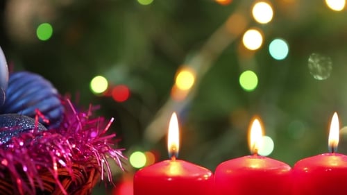 Three Burning Candles