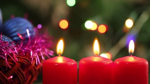 Three Burning Candles