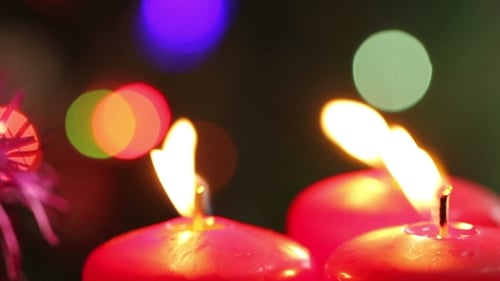 Three Burning Candles