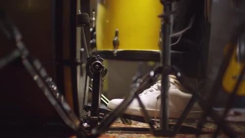 Using Bass Drum Pedal