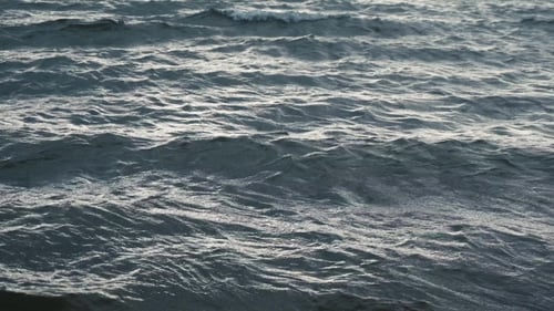 Windy Stormy Sea Surface Waves