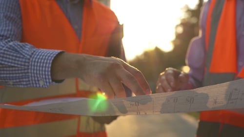 Arbeiter im Baugewerbe