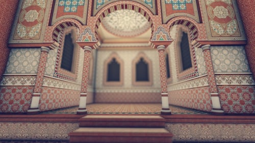 Arabic Palace Architecture