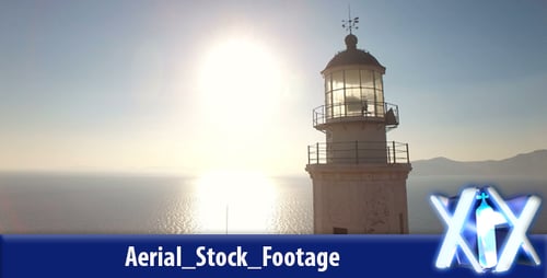 Picturesque Lighthouse by the Sea at Sunrise