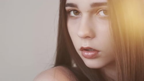 Belleza femenina Mujer sensual Piel perfecta