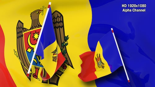 Realistic Waving Flag Overlay Animation