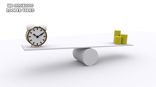 Teeter - Time Is Money Concept