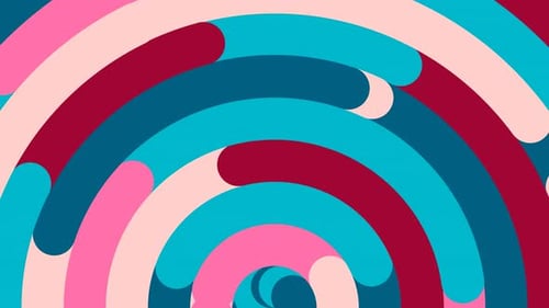 Boucle de fond de lignes colorées 3