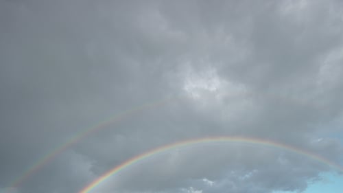 Arcoíris en el cielo