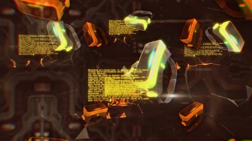 Futuristic Metaverse VR Headset Technology Animation