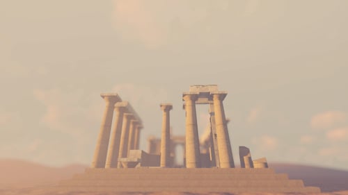 3D Aphaia-Tempel - Griechenland
