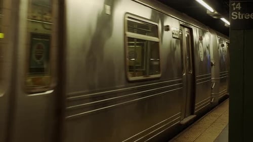 Train Movement. Metro New York.