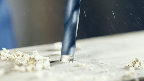 Drill on Wood