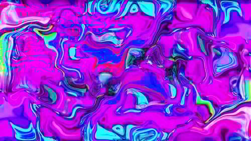 Vibrant Abstract Fluid Liquid Swirl Background Animation