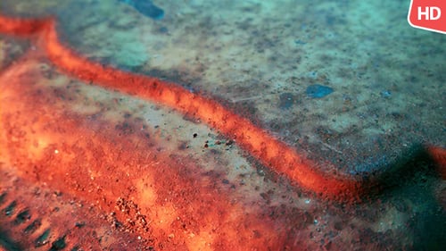 Abstract Texture with Red and Blue Hues