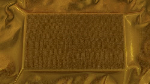 Golden Fabric Cloth Reveal Transition