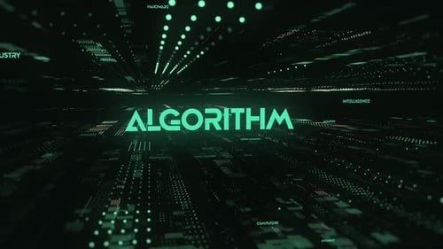 Sci Fi Digital Data Word Algorithm