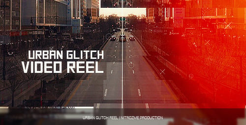 Dynamic Glitch Media Opener for Fast-Paced Video Projects
