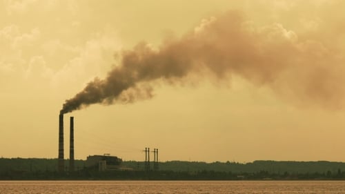 Industrieller Kaminrauch