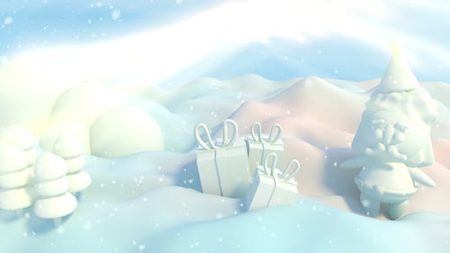 3D Toon Sweet Marshmallow Santa