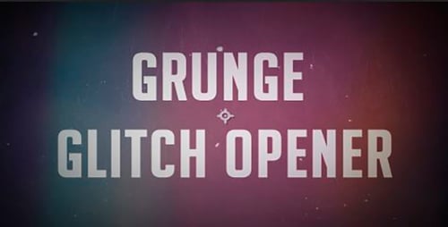 Grunge Glitch Opener