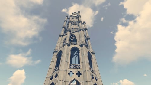 Gothic Architecture Tower