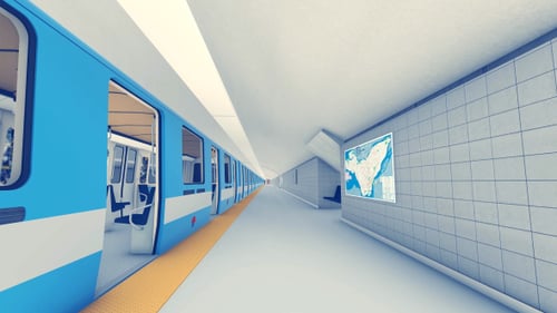 Metro Station - Subway Architecture