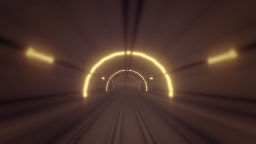 Subway Tube - Metro Tunnel