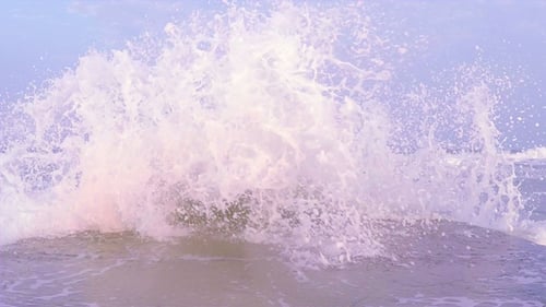 Storm on the Sea at Sunset