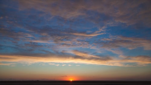 Sunset on the Plains