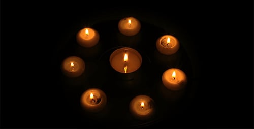 Rotating Candles