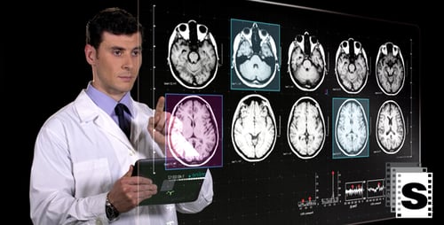 Medical Futuristic Screen