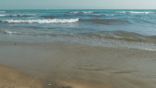 Crashing Waves On Beach Is The Most Relaxing View