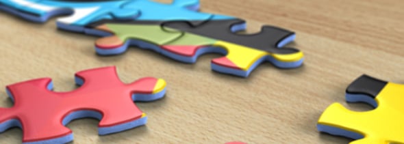 Jigsaw Puzzle Logo Reveal