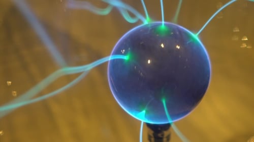 View Of Plasma Ball