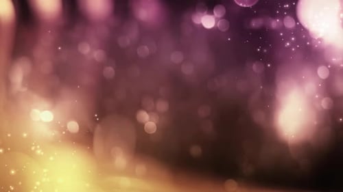 Bokeh Lights Particles Background